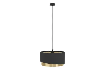 Loftpendel Eglo Manderline Sort/Messing 45 cm - 45 cm - Belysning - Lamper & indendørsbelysning - Loftlampe - Pendellamper & hængelamper