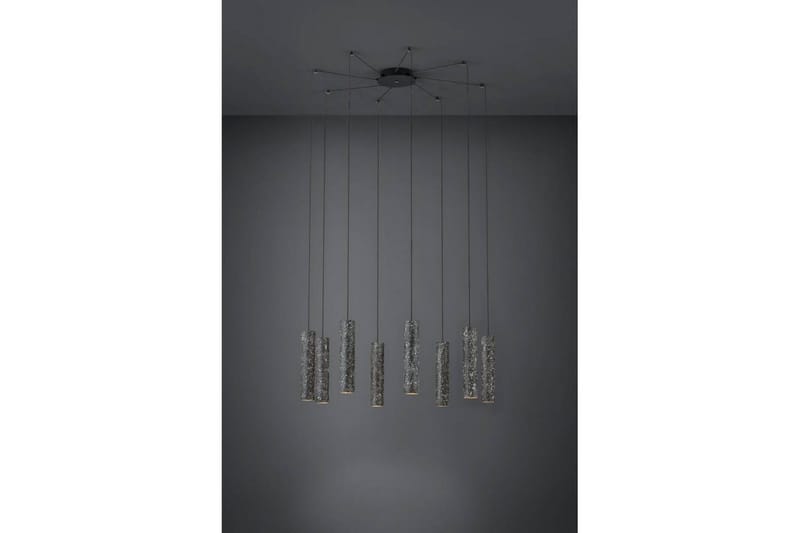 Loftpendel Eglo Mentalona Antracit Terrazzo med 8 Lamper - Belysning - Lamper & indendørsbelysning - Loftlampe - Pendellamper & hængelamper