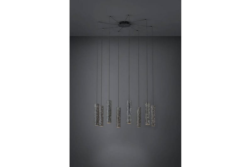 Loftpendel Eglo Mentalona Antracit Terrazzo med 8 Lamper - Belysning - Lamper & indendørsbelysning - Loftlampe - Pendellamper & hængelamper