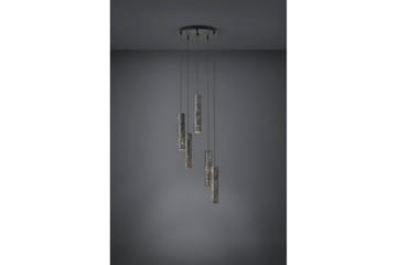 Loftpendel Eglo Mentalona Antracit Terrazzo Rundel med 5 Lamper - Belysning - Lamper & indendørsbelysning - Loftlampe - Pendellamper & hængelamper