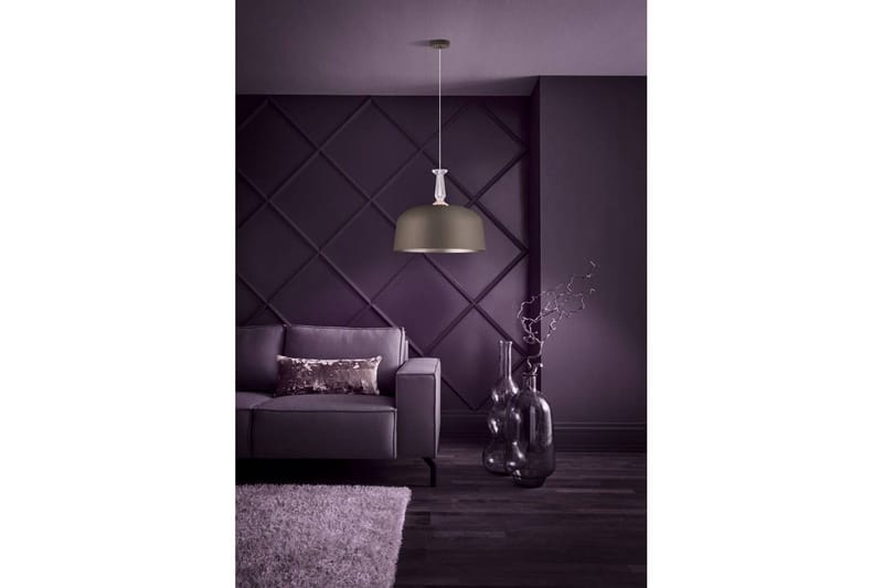 Loftpendel Eglo Monte Fuerte Taupe/Krystal - Belysning - Lamper & indendørsbelysning - Loftlampe - Pendellamper & hængelamper