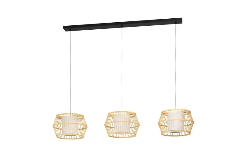 Loftpendel Eglo Monterroso Natur med 3 Lamper, undefined