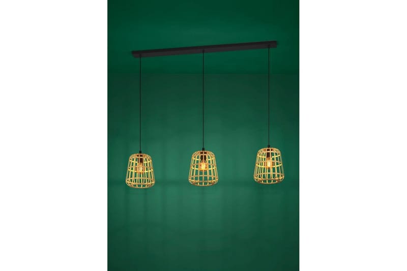 Loftpendel Eglo Montezuelo Træ med 3 Lamper - Belysning - Lamper & indendørsbelysning - Loftlampe - Pendellamper & hængelamper