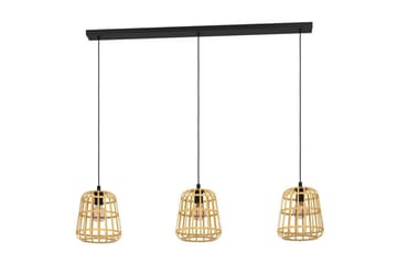 Loftpendel Eglo Montezuelo Træ med 3 Lamper - Belysning - Lamper & indendørsbelysning - Loftlampe - Pendellamper & hængelamper