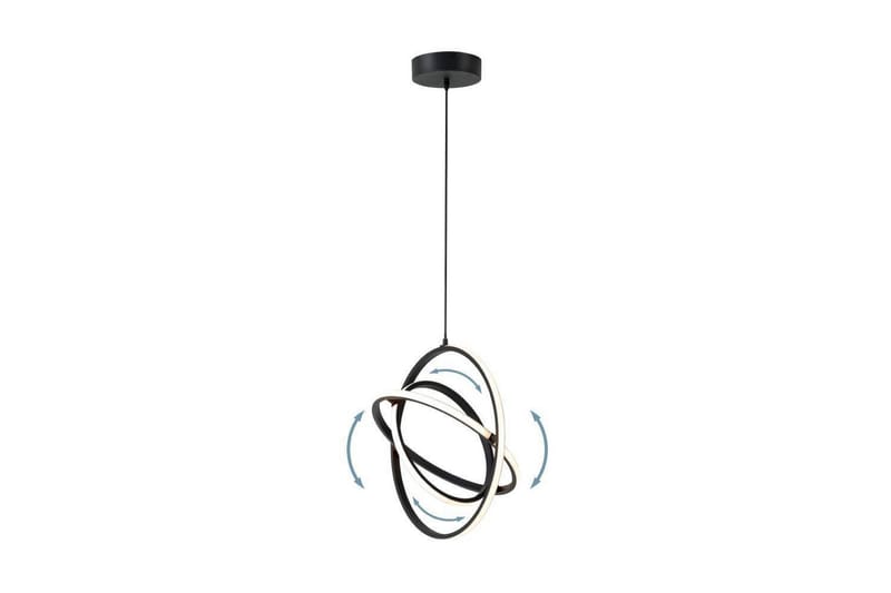 Loftpendel Eglo Retornio Sort/Hvid 50 cm - 50 cm - Belysning - Lamper & indendørsbelysning - Loftlampe - Pendellamper & hængelamper