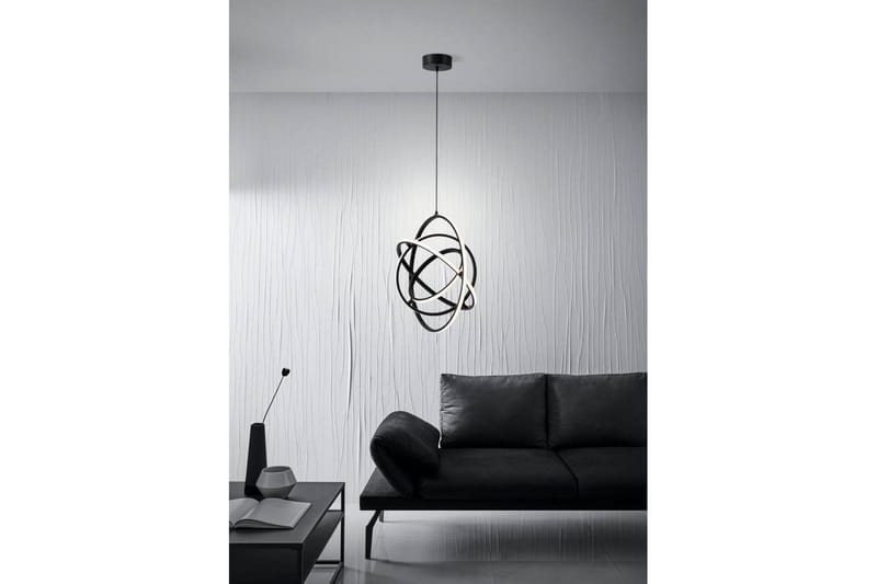 Loftpendel Eglo Retornio Sort/Hvid 58 cm - 58 cm - Belysning - Lamper & indendørsbelysning - Loftlampe - Pendellamper & hængelamper