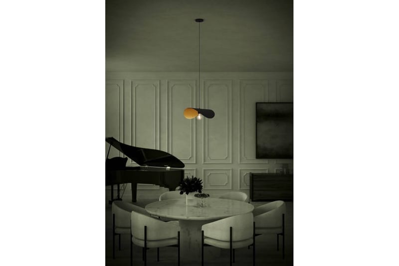 Loftpendel Eglo Saceda Sort/Guld 53 cm - 53 cm - Belysning - Lamper & indendørsbelysning - Loftlampe - Pendellamper & hængelamper