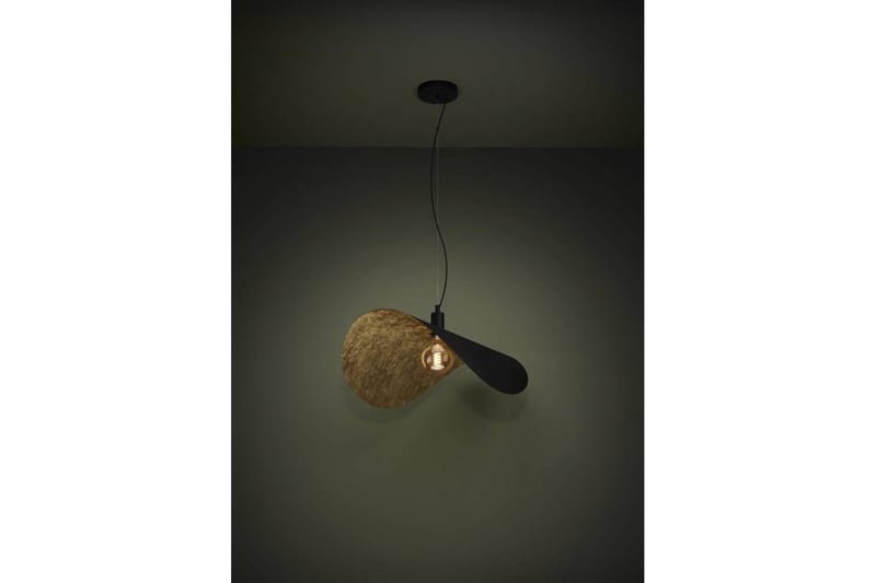 Loftpendel Eglo Saceda Sort/Guld 55x200 cm - Belysning - Lamper & indendørsbelysning - Loftlampe - Pendellamper & hængelamper