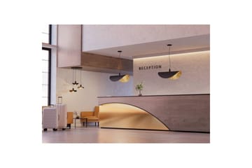 Loftpendel Eglo Saceda Sort/Guld 55x200 cm - Belysning - Lamper & indendørsbelysning - Loftlampe - Pendellamper & hængelamper