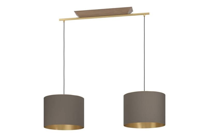 Loftpendel Eglo Santandria Cappuccino med 2 Lamper - Belysning - Lamper & indendørsbelysning - Loftlampe - Pendellamper & hængelamper