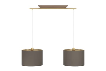 Loftpendel Eglo Santandria Cappuccino med 2 Lamper - Belysning - Lamper & indendørsbelysning - Loftlampe - Pendellamper & hængelamper