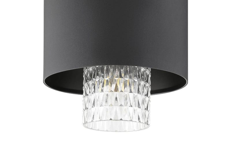 Loftpendel Eglo Sapuara Sort Krystal med 3 Lamper - Belysning - Lamper & indendørsbelysning - Loftlampe - Pendellamper & hængelamper