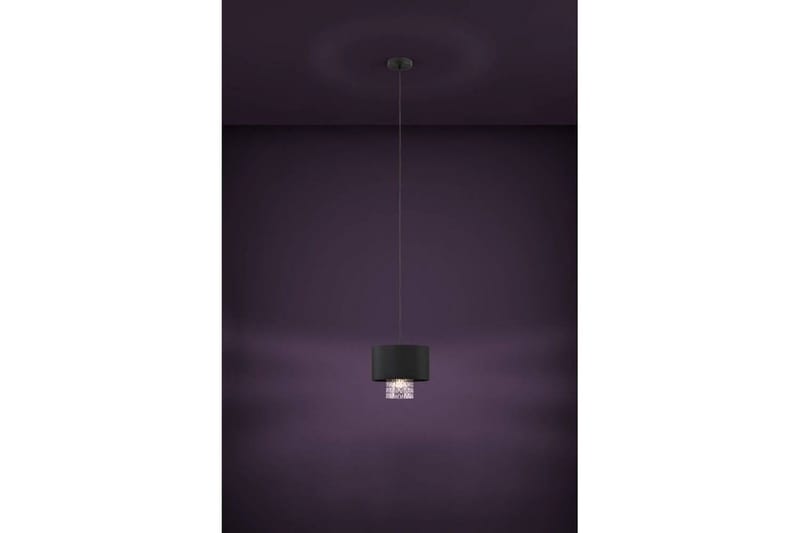 Loftpendel Eglo Sapuara Sort Krystal - Belysning - Lamper & indendørsbelysning - Loftlampe - Pendellamper & hængelamper