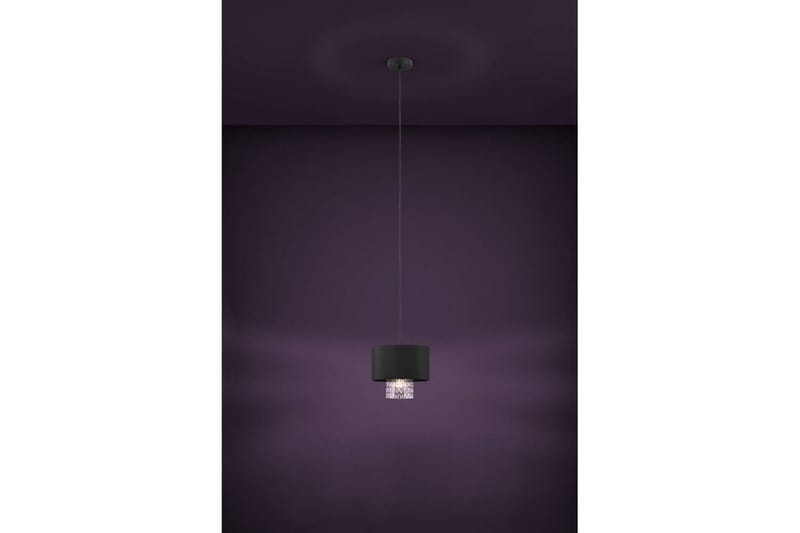 Loftpendel Eglo Sapuara Sort Krystal - Belysning - Lamper & indendørsbelysning - Loftlampe - Pendellamper & hængelamper