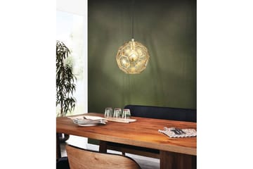 Loftpendel Eglo Skoura Rund Messing 30 cm - 30 cm - Belysning - Lamper & indendørsbelysning - Loftlampe - Pendellamper & hængelamper