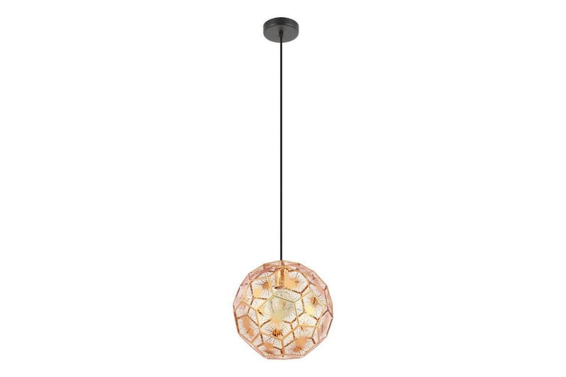 Loftpendel Eglo Skoura Rund Messing 30 cm - 30 cm - Belysning - Lamper & indendørsbelysning - Loftlampe - Pendellamper & hængelamper