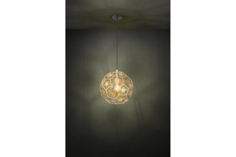 Loftpendel Eglo Skoura Rund Messing 41 cm - 41 cm - Belysning - Lamper & indendørsbelysning - Loftlampe - Pendellamper & h ængelamper
