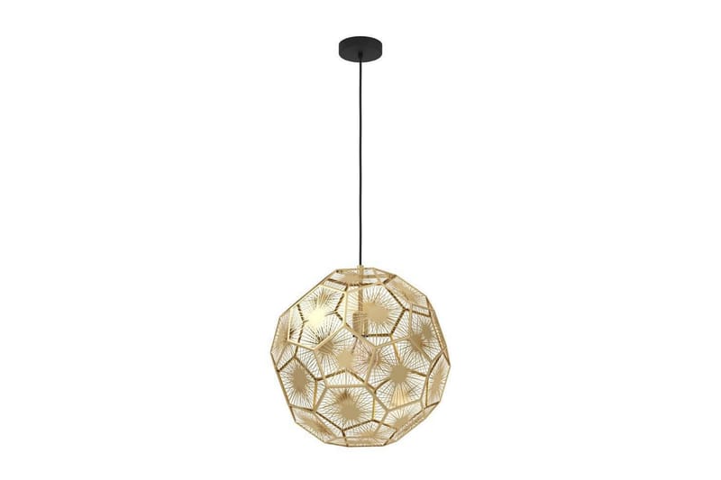 Loftpendel Eglo Skoura Rund Messing 50 cm - 50 cm - Belysning - Lamper & indendørsbelysning - Loftlampe - Pendellamper & hængelamper