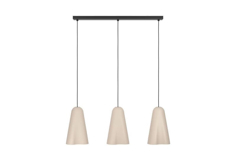Loftpendel Eglo Tolleric Sand/Sort med 3 Lamper - Belysning - Lamper & indendørsbelysning - Loftlampe - Pendellamper & hængelamper