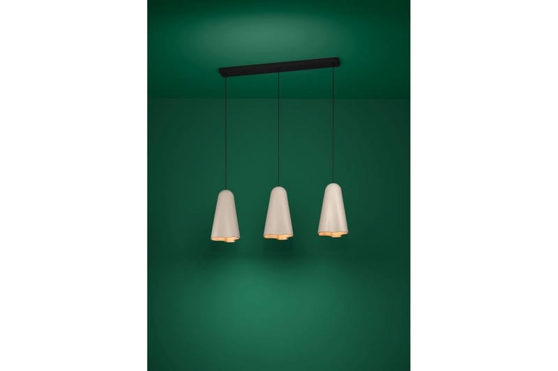 Loftpendel Eglo Tolleric Sand/Sort med 3 Lamper - Belysning - Lamper & indendørsbelysning - Loftlampe - Pendellamper & hængelamper