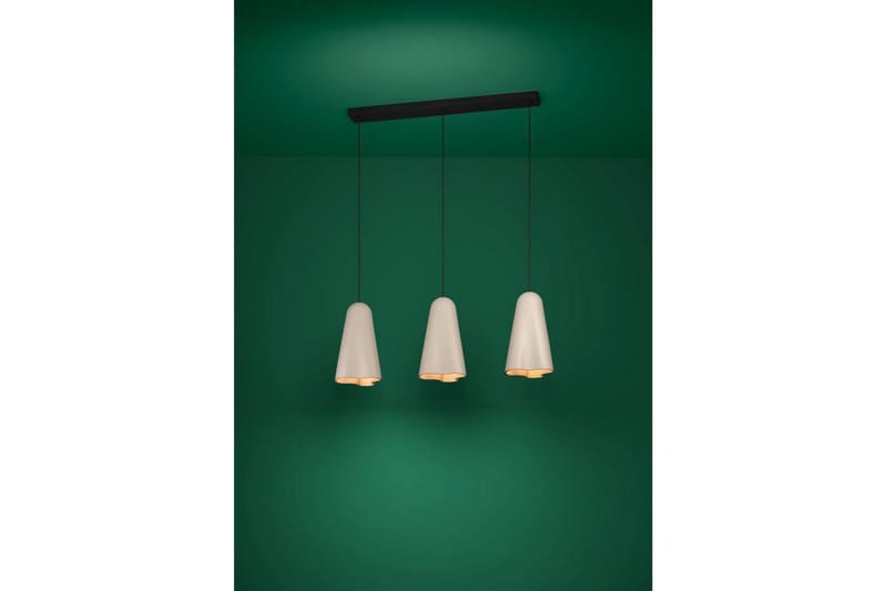 Loftpendel Eglo Tolleric Sand/Sort med 3 Lamper - Belysning - Lamper & indendørsbelysning - Loftlampe - Pendellamper & hængelamper