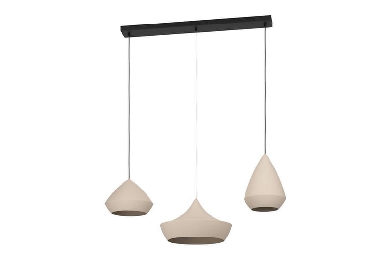Loftpendel Eglo Torremolinos Sand/Sort med 3 Lamper - Belysning - Lamper & indendørsbelysning - Loftlampe - Pendellamper & hængelamper