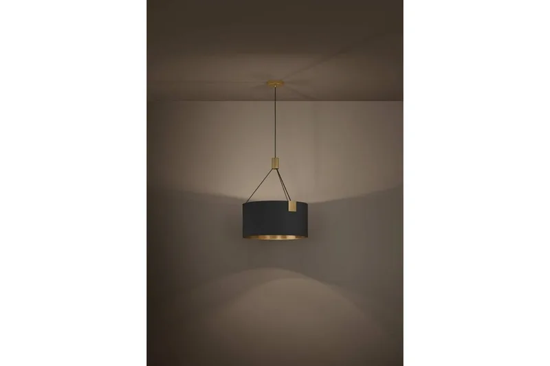 Loftpendel Eglo Tortola 1 Sort/Messing - Belysning - Lamper & indendørsbelysning - Loftlampe - Pendellamper & hængelamper