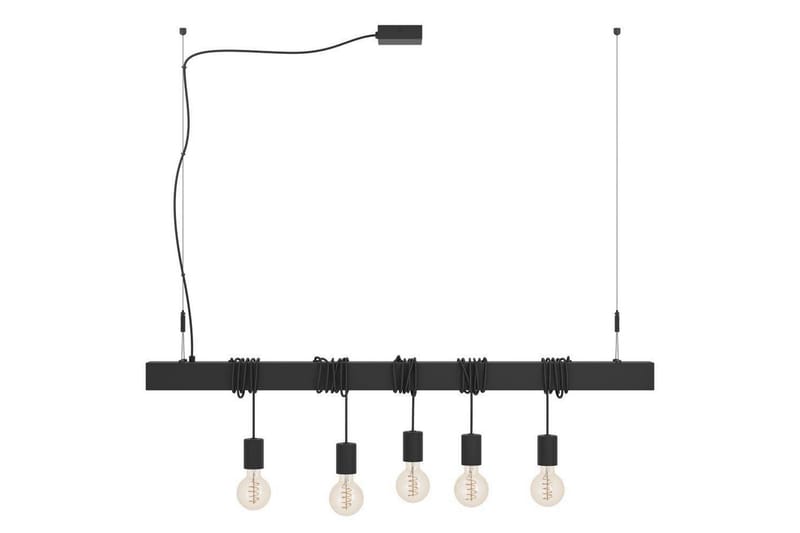 Loftpendel Eglo Townshend-B Sort 5 Lamper - 5 Lamper - Belysning - Lamper & indendørsbelysning - Loftlampe - Pendellamper & hængelamper