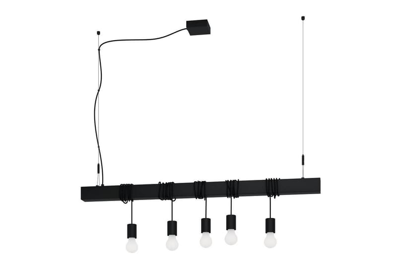 Loftpendel Eglo Townshend-B Sort 5 Lamper - 5 Lamper - Belysning - Lamper & indendørsbelysning - Loftlampe - Pendellamper & hængelamper