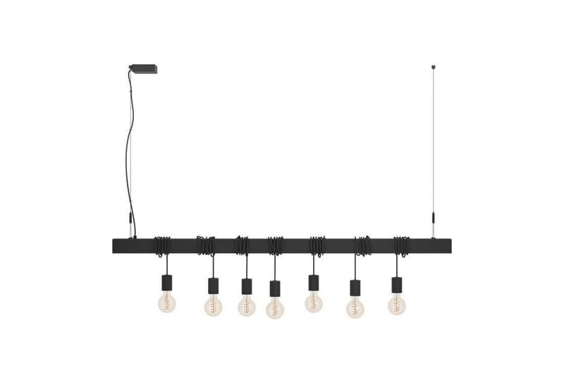 Loftpendel Eglo Townshend-B Sort 7 Lamper - 7 Lamper - Belysning - Lamper & indendørsbelysning - Loftlampe - Pendellamper & hængelamper