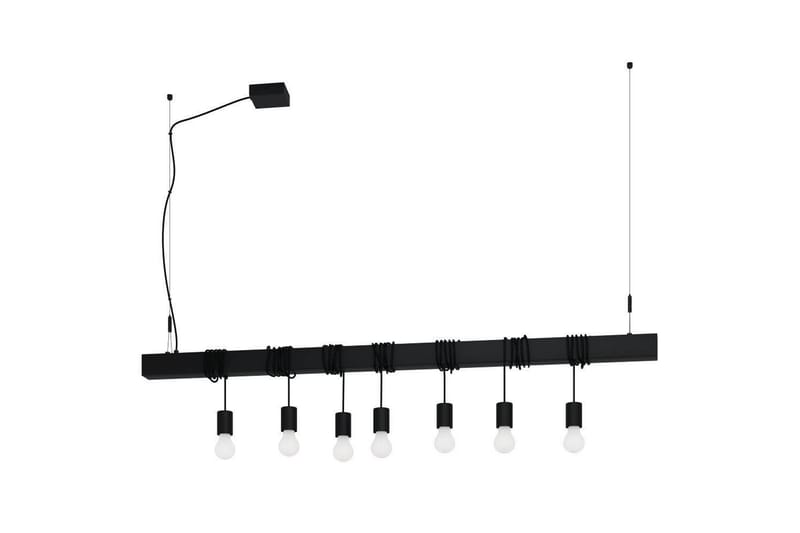 Loftpendel Eglo Townshend-B Sort 7 Lamper - 7 Lamper - Belysning - Lamper & indendørsbelysning - Loftlampe - Pendellamper & hængelamper