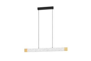 Loftpendel Eglo Vallelado Aflang Sort/Grå Træ - Belysning - Lamper & indendørsbelysning - Loftlampe - Pendellamper & hængelamper
