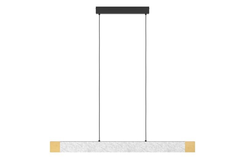 Loftpendel Eglo Vallelado Aflang Sort/Grå Træ - Belysning - Lamper & indendørsbelysning - Loftlampe - Pendellamper & hængelamper