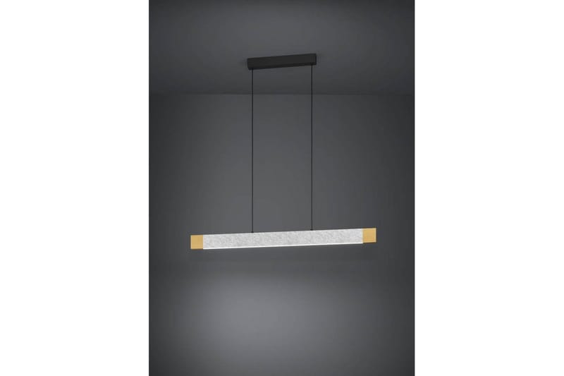 Loftpendel Eglo Vallelado Aflang Sort/Grå Træ - Belysning - Lamper & indendørsbelysning - Loftlampe - Pendellamper & hængelamper