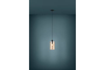 Loftpendel Eglo Polverara Sort/Amber 1 Lampe - 1 Lampe - Belysning - Lamper & indendørsbelysning - Loftlampe - Pendellamper & hængelamper