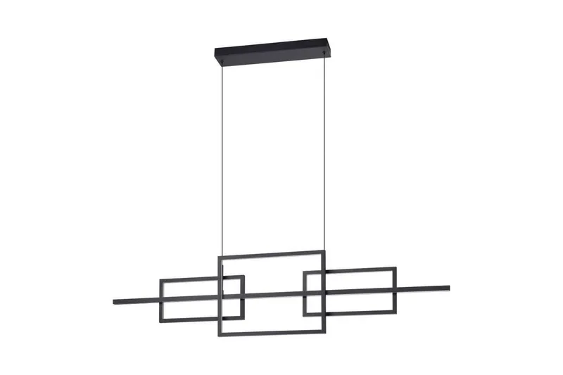 Loftpendel Eglo Puebla Sort/Hvid 150 cm, 150 cm