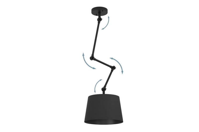 Loftpendel Eglo Pistunio Sort - Sort - Belysning - Lamper & indendørsbelysning - Loftlampe - Pendellamper & hængelamper