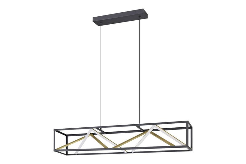 Loftpendel Eglo Penela Sort/Guld - Belysning - Lamper & indendørsbelysning - Loftlampe - Pendellamper & hængelamper