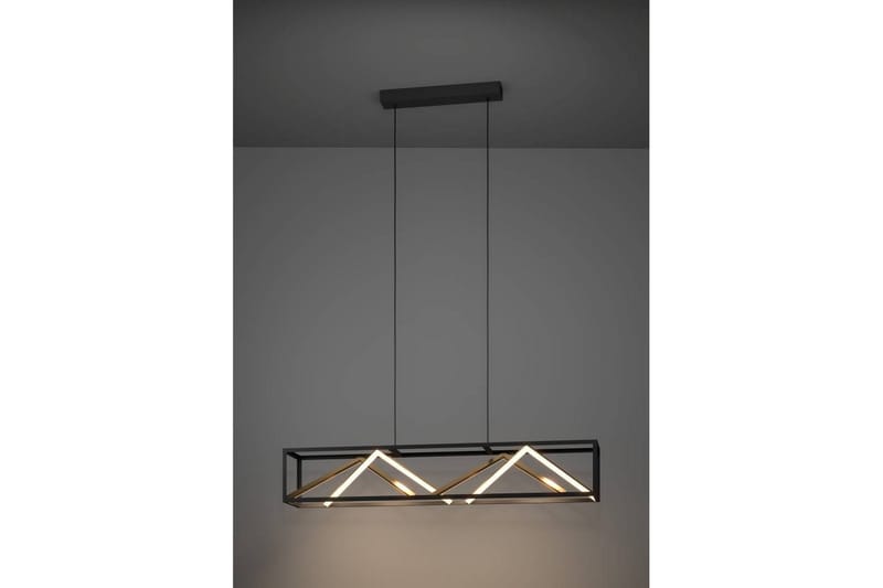 Loftpendel Eglo Penela Sort/Guld - Belysning - Lamper & indendørsbelysning - Loftlampe - Pendellamper & hængelamper