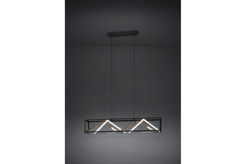 Loftpendel Eglo Penela Sort/Guld - Belysning - Lamper & indendørsbelysning - Loftlampe - Pendellamper & hængelamper