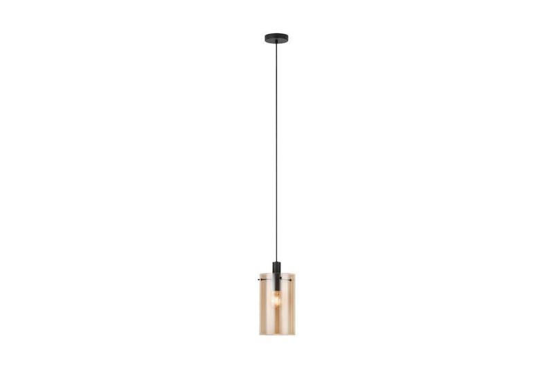 Loftpendel Eglo Polverara Sort/Amber 1 Lampe - 1 Lampe - Belysning - Lamper & indendørsbelysning - Loftlampe - Pendellamper & hængelamper