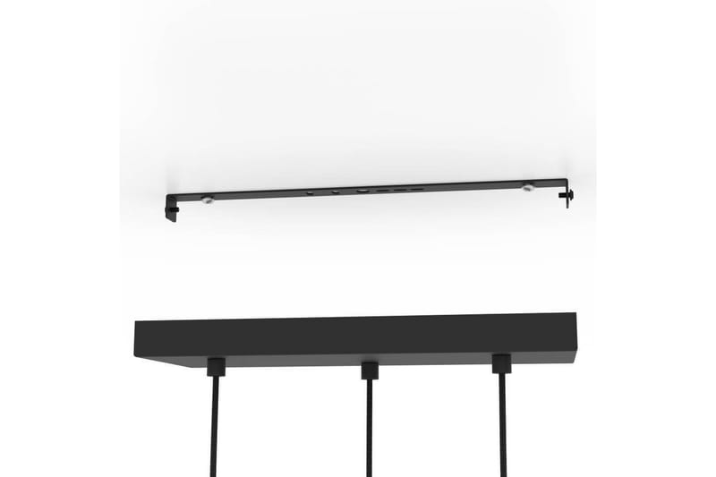 Loftpendel Eglo Paz Opalhvid/Sort Messing med 3 Lamper - Belysning - Lamper & indendørsbelysning - Loftlampe - Pendellamper & hængelamper