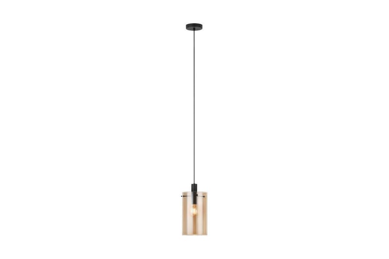 Loftpendel Eglo Polverara Sort/Amber 1 Lampe, 1 Lampe