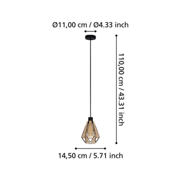 Loftslampe Adwickle - 14,5 cm - Belysning - Lamper & indendørsbelysning - Loftlampe - Pendellamper & hængelamper