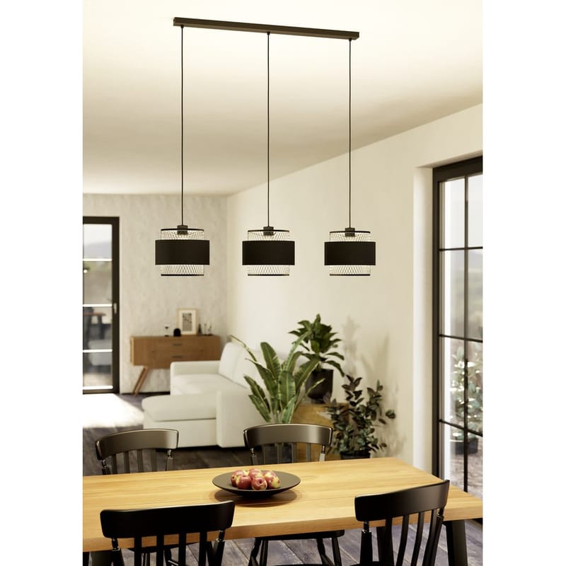 Loftslampe Bazely med 3 lamper - 23 cm - Belysning - Lamper & indendørsbelysning - Loftlampe - Pendellamper & hængelamper