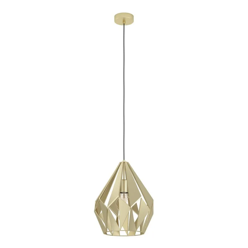 Loftslampe Carlton, Guld