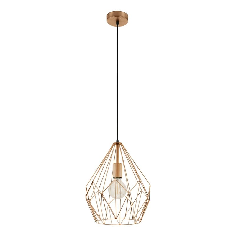 Loftslampe Carlton, Kobber