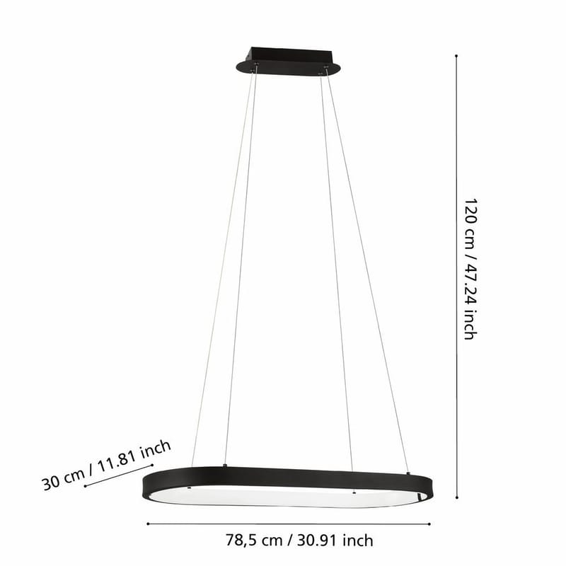 Loftslampe Codriales - 30 cm - Belysning - Lamper & indendørsbelysning - Loftlampe - Pendellamper & hængelamper