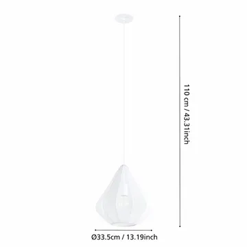 Loftslampe Dolwen - Hvid, 335 mm - Belysning - Lamper & indendørsbelysning - Loftlampe - Pendellamper & hængelamper