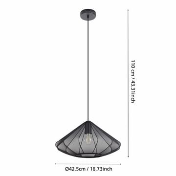 Loftslampe Dolwen - Sort, 425 mm - Belysning - Lamper & indendørsbelysning - Loftlampe - Pendellamper & hængelamper